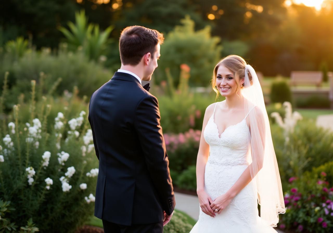 First Look im Garten